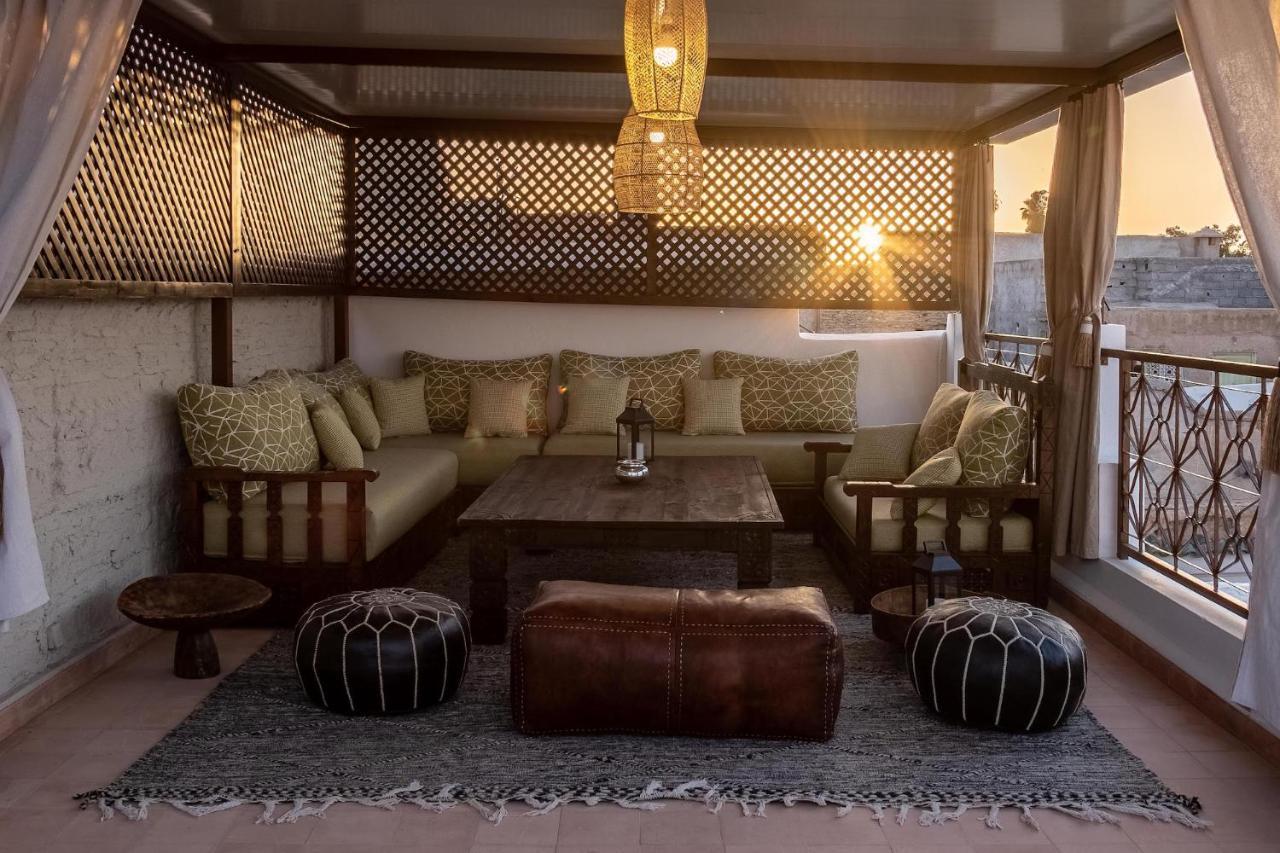 Riad Villa Berna Under Swiss Management Марракеш Экстерьер фото
