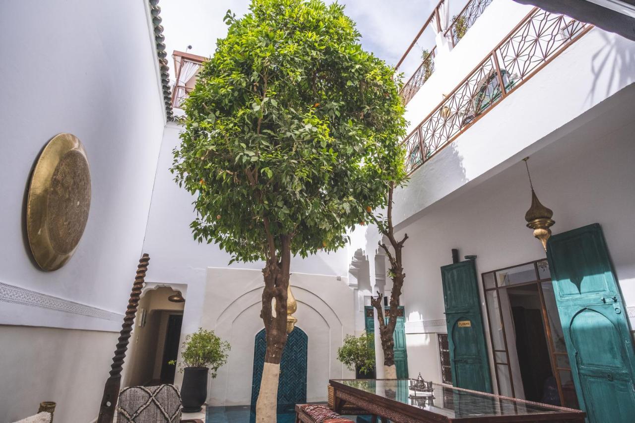 Riad Villa Berna Under Swiss Management Марракеш Экстерьер фото