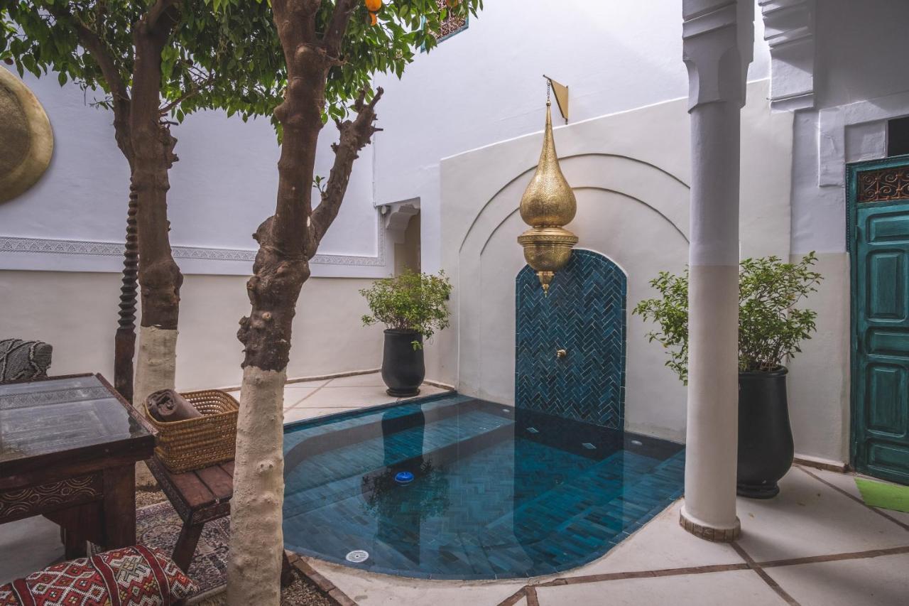 Riad Villa Berna Under Swiss Management Марракеш Экстерьер фото